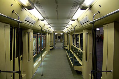 Интерьер 3 (зелёного) вагона