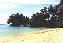 Пляж в Баукау
