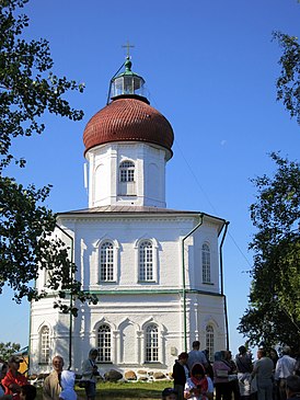 Церковь-маяк на Секирной горе