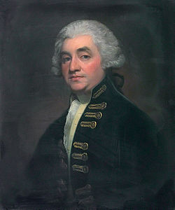 вице-адмирал Джошуа Роули, ок. 1782