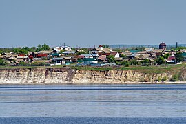 Золотое, вид с Волги