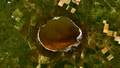 Снимок из космоса озера Эльтон