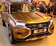 Перспективный концепт-кар, представляющий новое поколение автомобиля LADA 4x4 (в народе - "Нива")