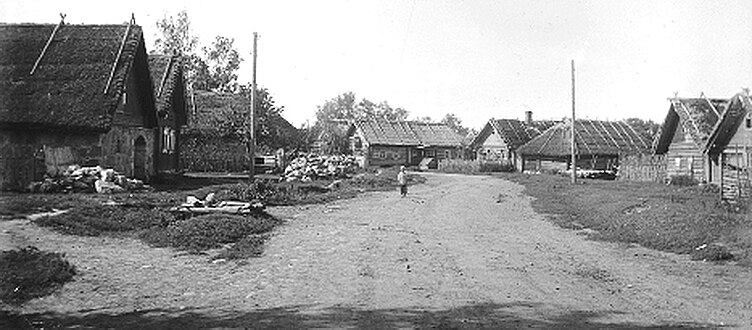 Деревня Кёрстово. Фото 1911 года