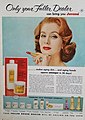 Реклама Fuller Brush Company[en], 1956 год.