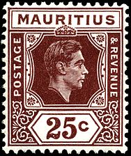 Почтовая марка Георга VI (1938)