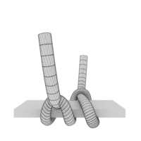 Узел для закрепления досок[4]:211, Sling a plank[1]. Профессиональный У. Пара таких У. может создать импровизированную рабочую платформу[4]. [abok 161]