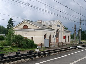 Вокзал станции Рябово