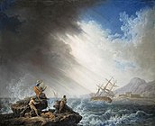 Кораблекрушение, ок. 1774, Государственный Эрмитаж