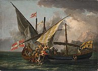 Абордажный бой, 1765, Государственный Эрмитаж
