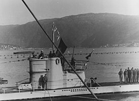 U-255 возвратилась после атаки на конвой PQ-17