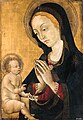 Пеллегрино ди Марьяно. Мадонна с младенцем. 1460-70. Кристис. (ранее в кол. музея Вальрафа-Рихартца, Кёльн.)