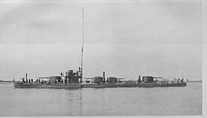 Башенная канонерская лодка типа «Шквал». 1911