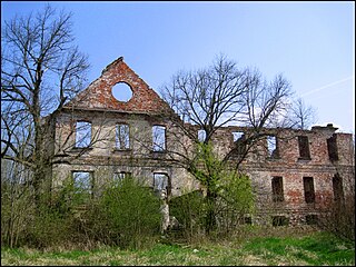 Руины усадьбы