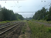 Вид в сторону пл. Лосево