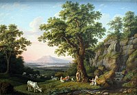 Пейзаж Аркадии, 1805