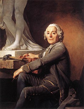 Ж. Дюплесси. Портрет Кристофа Габриэля Аллегри. 1774 Лувр, Париж