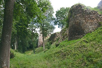 Руины замка Монтафилан