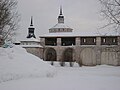 Юго-западное прясло, восточная часть, аварийная стена