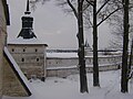 Северная часть Западного прясла изнутри