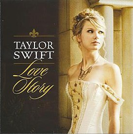 Обложка сингла Тейлор Свифт «Love Story» (2008)
