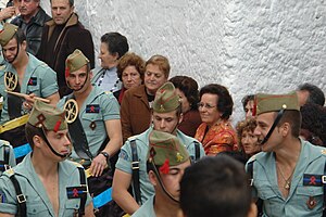 Легионеры в день Святого Герменгильда. 2009 год.