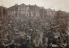 Дворец Огинских со стороны Сенного рынка в 1903 году