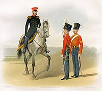 Генерал в сюртуке(1844-54),обер-офицер в повседневной форме(1852-55), рядовой в походной форме(1845-55)