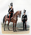 1833—1841. Рядовой и обер-офицер в парадной форме.