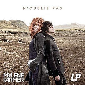 Обложка сингла Милен Фармер «N'oublie pas» (2018)