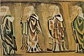 Эскиз костюмов священников к спектаклю «Иудейская вдова», 1923, Музей им. Бахрушина
