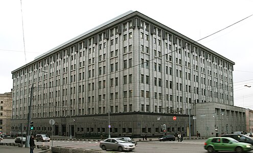 Здание ФСБ РФ, вид с Большой Лубянки
