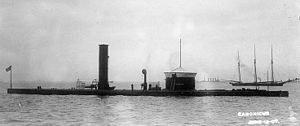 USS «Каноникус» на Хэмптонском Рейде в 1907