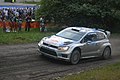 Volkswagen Polo R WRC на ралли в Финляндии