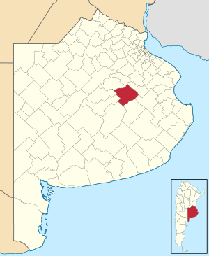 Муниципалитет Лас-Флорес на карте