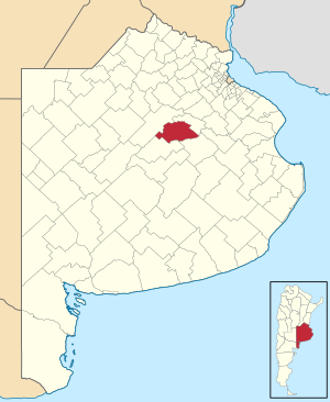 Муниципалитет Саладильо на карте
