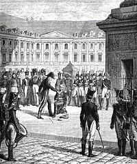Гражданская казнь генерала Боннэра.