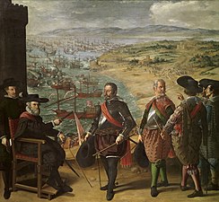 Защита Кадиса от англичан, Франсиско де Сурбаран, 1634 (Музей Прадо, Мадрид)