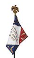 Французское полковое знамя с орлом