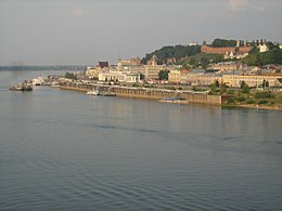 Вид на Нижегородский кремль