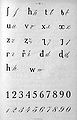 Адыгейский латинизированный алфавит 1927—1938 гг. (вторая страница)[10]