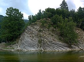 Река Псебе у аула Псебе