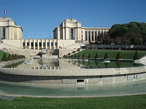 Дворец Palais de Chaillot Парижской Международной выставки 1937 года