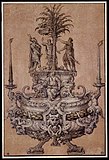 «Корабль». 1549. Пергамент, тушь, акварель, перо, кисть. Школа изящных искусств, Париж