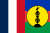 Спортивный флаг Новой Каледонии