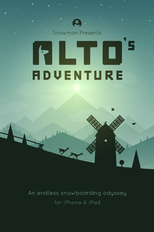 Промо-постер Alto’s Adventure