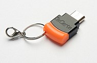 MicroUSB-токен. Подходит для мобильных устройств с разъемом Micro-USB (смартфоны и планшетные компьютеры на базе Android).