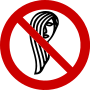 Запрещена работа людям с распущенными длинными волосами[en]