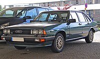 Audi 200, с турбонаддувом с 1979 топ-модель в программе Audi