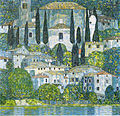 Густав Климт. Церковь в Кассоне. 1913